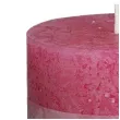 swieca pienkowa rustic fuksja bolsius 100 100 mm