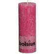 swieca pienkowa rustic fuksja bolsius 190 68 mm