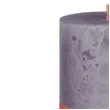 swieca pienkowa rustic lawendowy matowy bolsius 100 50 mm