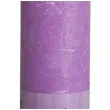 swieca pienkowa rustic liliowa bolsius 190 68 mm