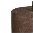 swieca pienkowa rustic metallic brazowa bolsius 80 68 mm