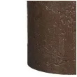 swieca pienkowa rustic metallic brazowa bolsius 80 68 mm