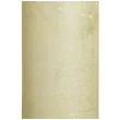 swieca pienkowa rustic metallic kremowa bolsius 190 68 mm