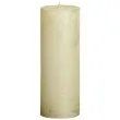 swieca pienkowa rustic metallic kremowa bolsius 190 68 mm