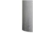 swieca pienkowa rustic metallic srebrna bolsius 190 68 mm