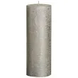 swieca pienkowa rustic metallic szampanska bolsius 190 68 mm