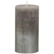 swieca pienkowa rustic metallic taupe bolsius 130 68mm