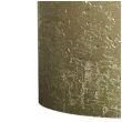 swieca pienkowa rustic metallic zlota bolsius 80 68 mm