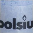 swieca pienkowa rustic niebieska jeansowa bolsius 80 68 mm