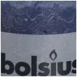 swieca pienkowa rustic niebieski ciemny bolsius 100 100 mm