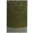 swieca pienkowa rustic oliwkowa bolsius 190 68 mm