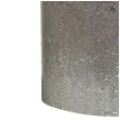 swieca pienkowa rustic ombre srebrne taupe bolsius 80 68 mm