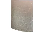 swieca pienkowa rustic ombre srebrno rozowa bolsius 80 68 mm