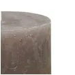 swieca pienkowa rustic ombre taupe zloto bolsius 80 68 mm