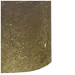 swieca pienkowa rustic ombre taupe zloto bolsius 80 68 mm