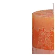 swieca pienkowa rustic pomaranczowa bolsius 100 50 mm