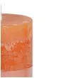 swieca pienkowa rustic pomaranczowa bolsius 100 50 mm