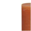 swieca pienkowa rustic pomaranczowa bolsius 190 68 mm