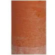 swieca pienkowa rustic pomaranczowa bolsius 190 68 mm