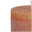 swieca pienkowa rustic pomaranczowa bolsius 80 68 mm