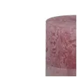 swieca pienkowa rustic rozowa blada bolsius 100 50 mm