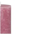 swieca pienkowa rustic rozowa blada bolsius 190 68 mm