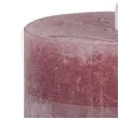 swieca pienkowa rustic rozowy blady bolsius 100 100 mm