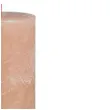 swieca pienkowa rustic rozowy mglisty bolsius 190 68 mm