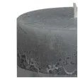 swieca pienkowa rustic szara jasna bolsius 100 100 mm