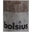 swieca pienkowa rustic taupe bolsius 100 50 mm