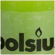 swieca pienkowa rustic zielona jasna bolsius 80 68 mm
