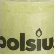 swieca pienkowa rustic zielony pastel bolsius 80 68 mm