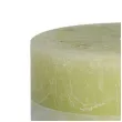 swieca pienkowa rustic zielony pastelowy bolsius 100 100 mm