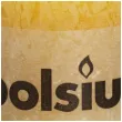 swieca pienkowa rustic zolta bolsius 80 68 mm