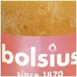 swieca pienkowa rustic zolty miodowy bolsius 100 100 mm