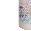 swieca pienkowa wielkanoc z zajaczkiem kosc sloniowa bartek candles 130 mm