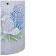 swieca pienkowa wielkanoc z zajaczkiem szaro zielona bartek candles 130 mm