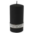 swieca pienkowa z perelkami czarna mat 140 mm ravi