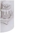 swieca pienkowa zimowe sowy biala bartek candles 50 100 mm