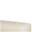 swieca rustic blok 4 knoty kremowa bolsius 80 250 mm