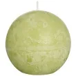 swieca rustic kula zielony pastel bolsius 80 mm