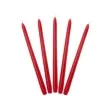 swieca stozkowa 29 cm czerwona 10 szt