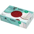swieca stozkowa classic bordowa bolsius 24cm x 100szt