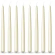 swieca stozkowa classic kremowa paw 24 cm 8 szt