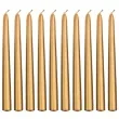 swieca stozkowa classic metalic zlota partydeco 240 mm 10 szt