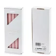 swieca stozkowa classic pastel rozowa jasna 240 mm 10 szt