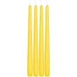 swieca stozkowa szpica zolty 245 mm 4 szt