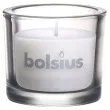 swieca w szkle classic biala bolsius 80 92 mm