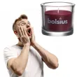 swieca w szkle classic bordowa bolsius 80 92 mm