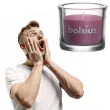 swieca w szkle classic rozowy blady bolsius 80 92 mm